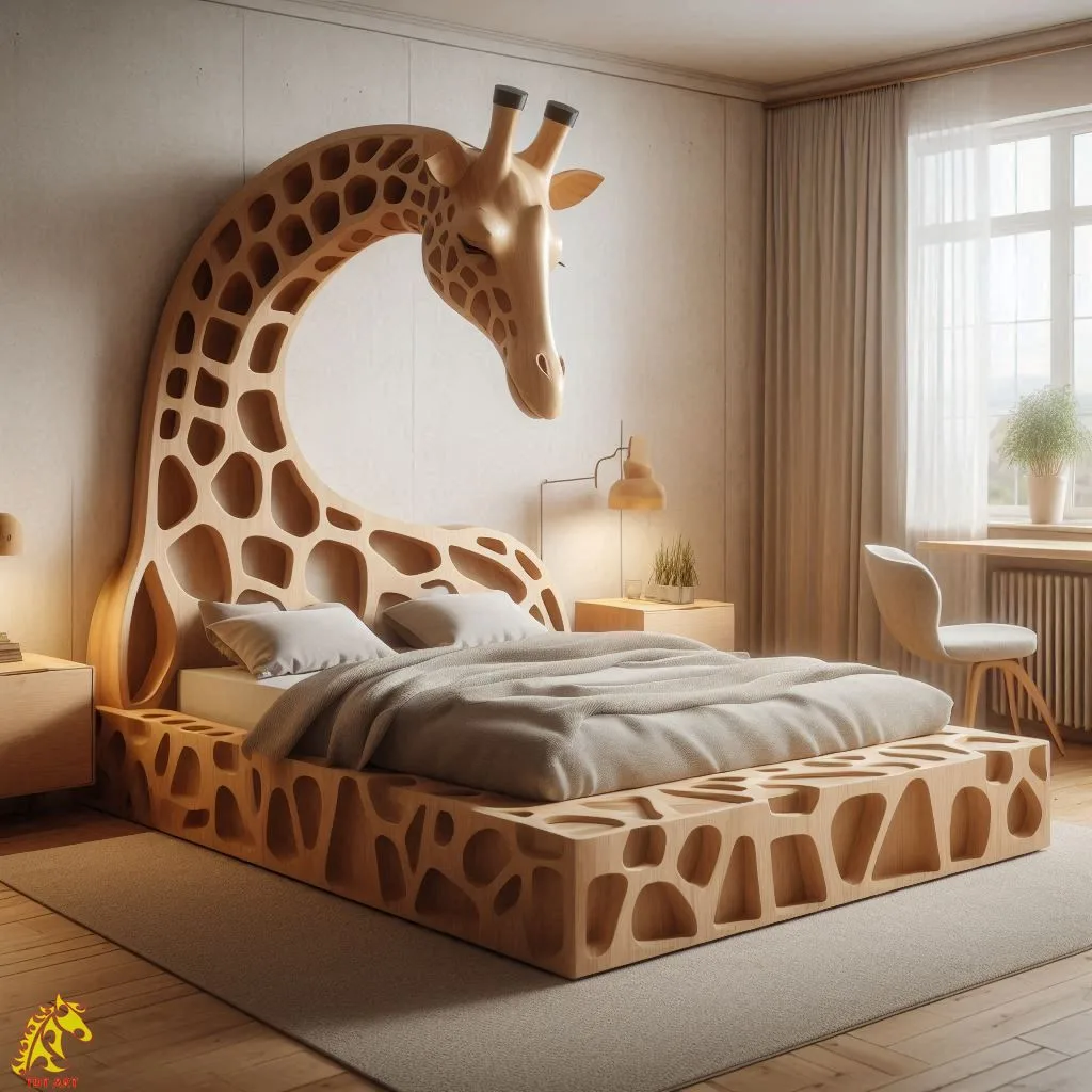 Giraffe Shaped Bed Design: A Whimsical Addition to Your Home