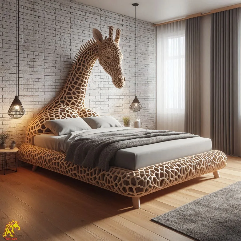 Giraffe Shaped Bed Design: A Whimsical Addition to Your Home