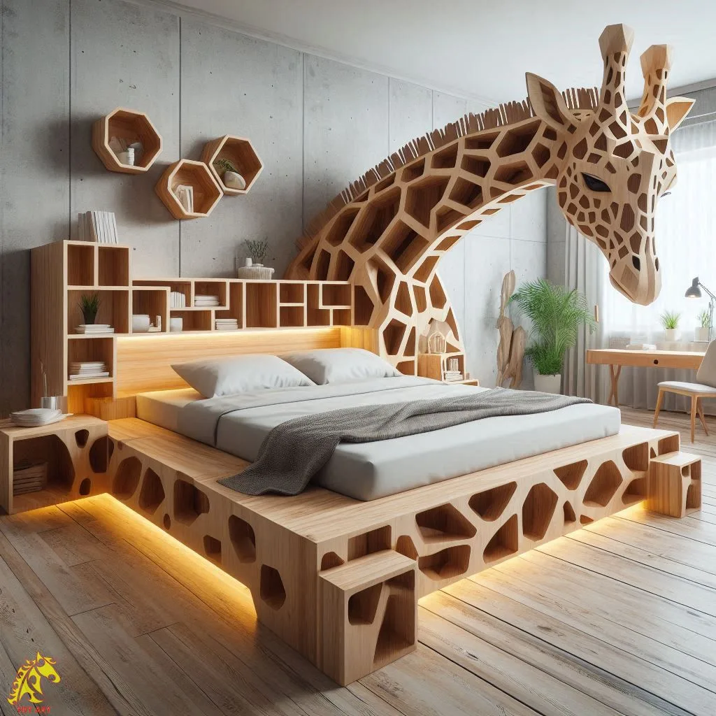 Giraffe Shaped Bed Design: A Whimsical Addition to Your Home