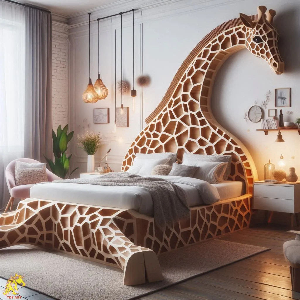 Giraffe Shaped Bed Design: A Whimsical Addition to Your Home