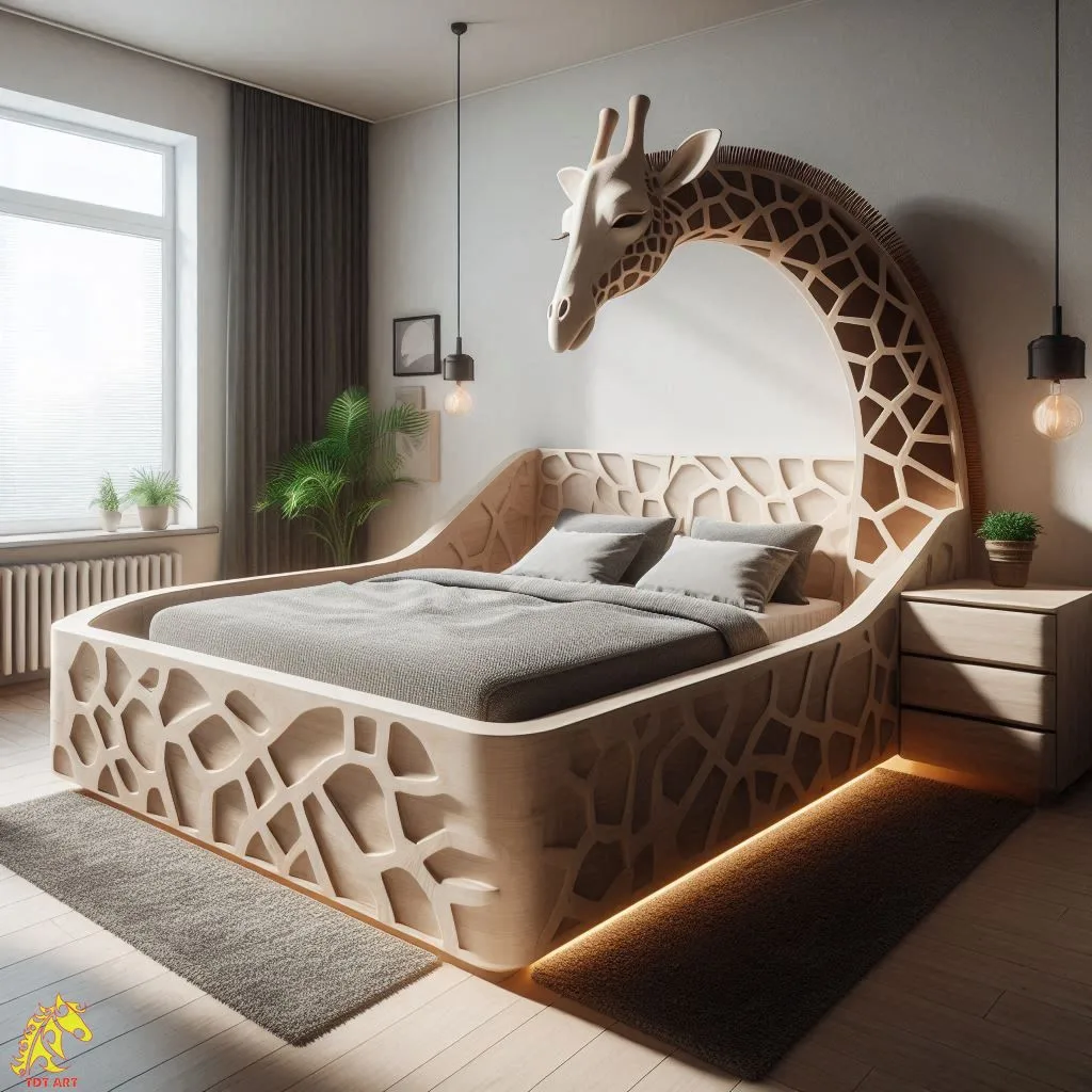 Giraffe Shaped Bed Design: A Whimsical Addition to Your Home