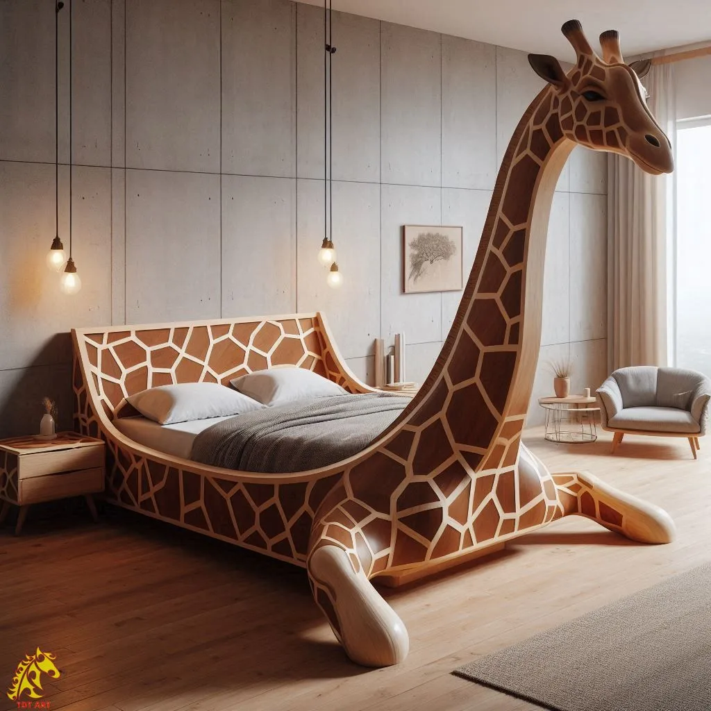 Giraffe Shaped Bed Design: A Whimsical Addition to Your Home