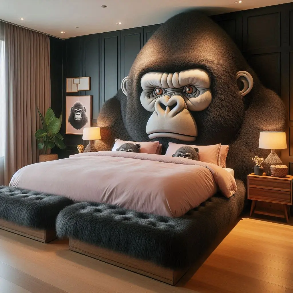 Discover the Magic of a Gorilla-Shaped Bed - Tran Duy Thuan Idea Arts