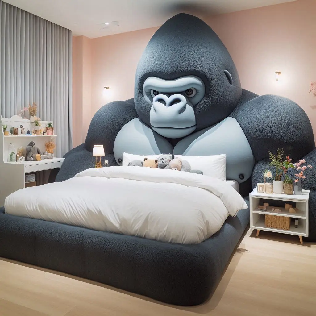 Discover the Magic of a Gorilla-Shaped Bed