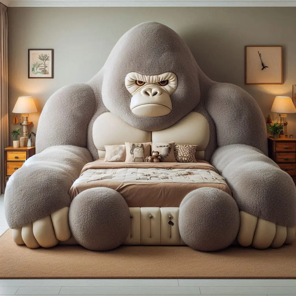 Discover the Magic of a Gorilla-Shaped Bed