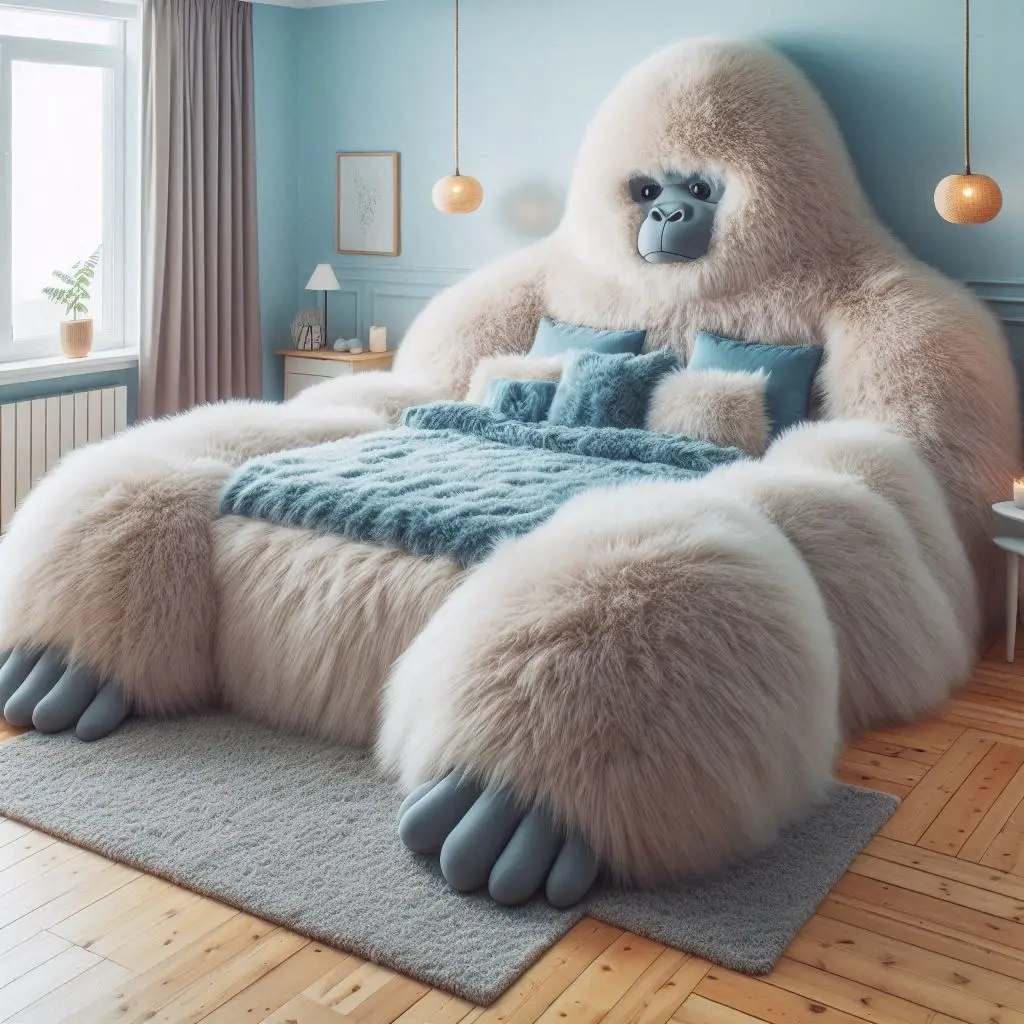 Discover the Magic of a Gorilla-Shaped Bed