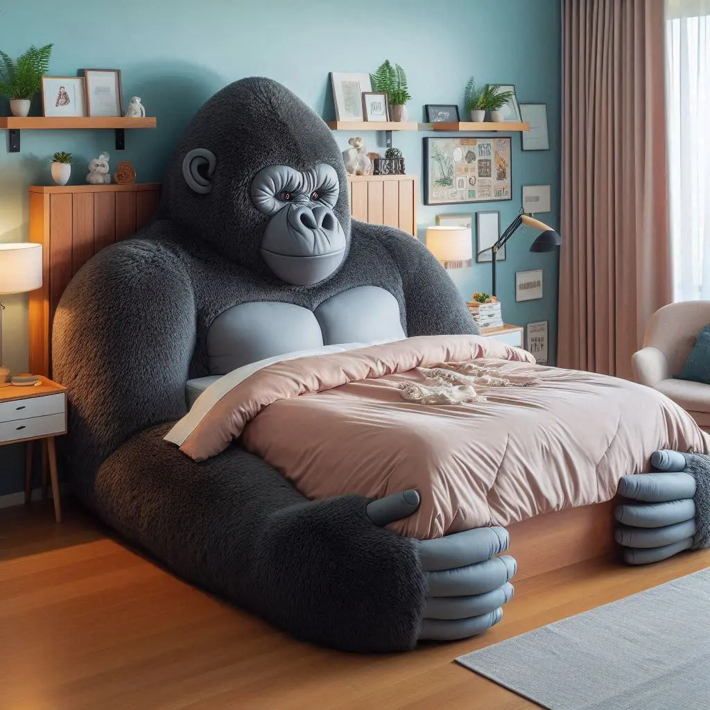 Discover the Magic of a Gorilla-Shaped Bed