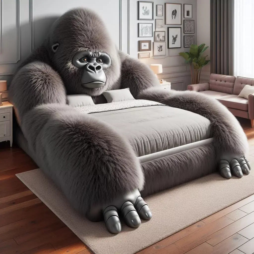 Discover the Magic of a Gorilla-Shaped Bed