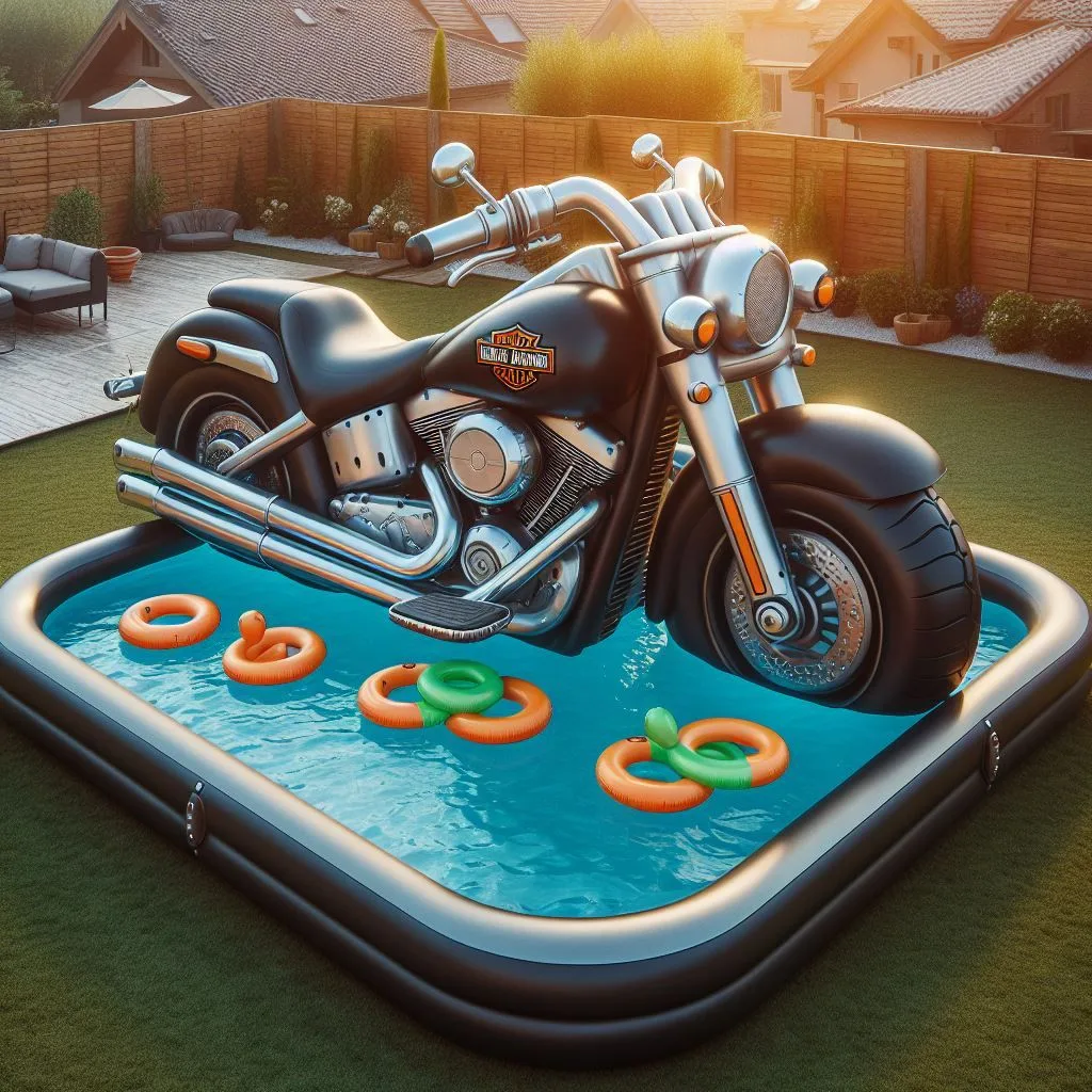 Harley Davidson Inflatable Pools: Your Go-To Handbook