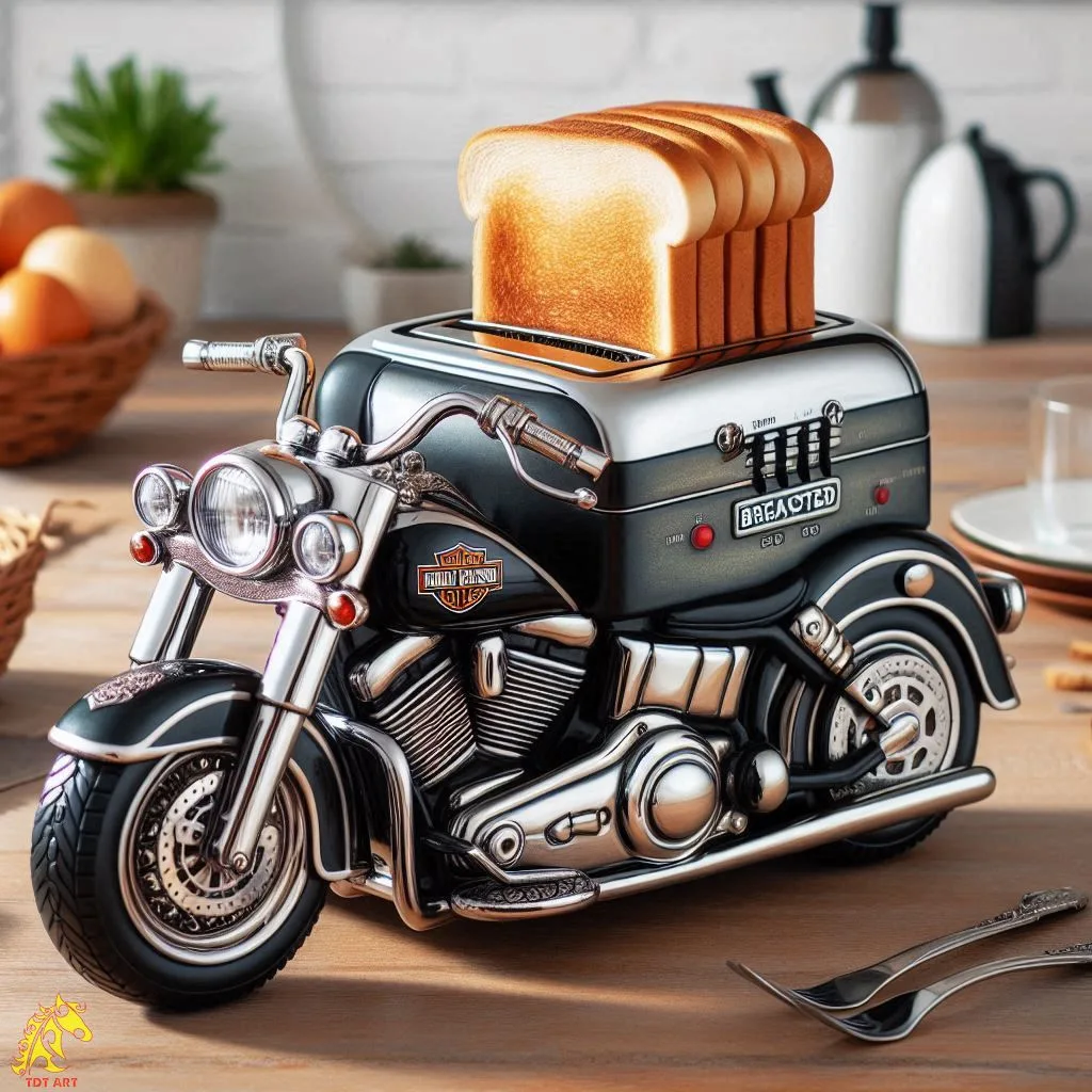 Harley Davidson Shaped Toaster: Rev Up Your Breakfast!