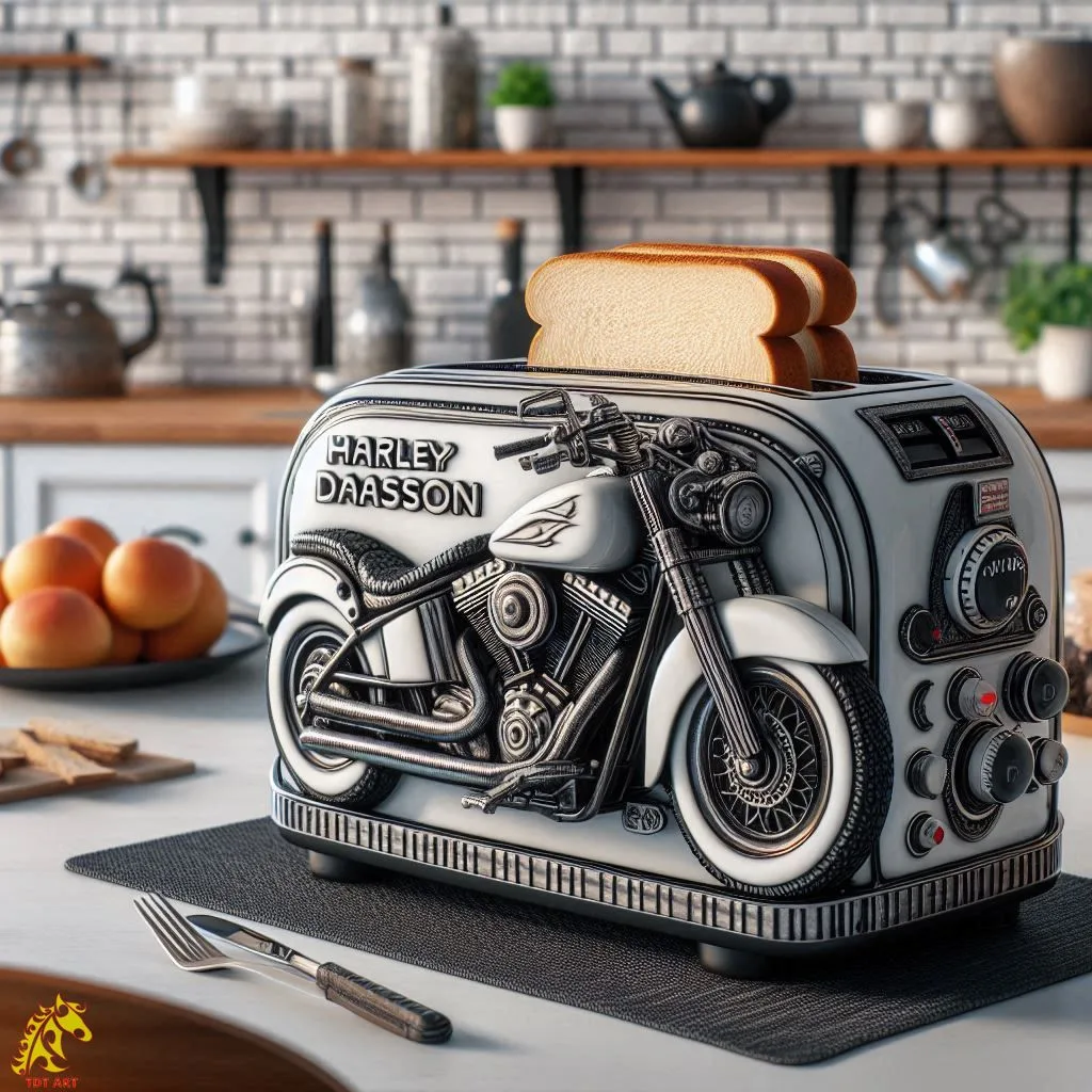 Harley Davidson Shaped Toaster: Rev Up Your Breakfast!