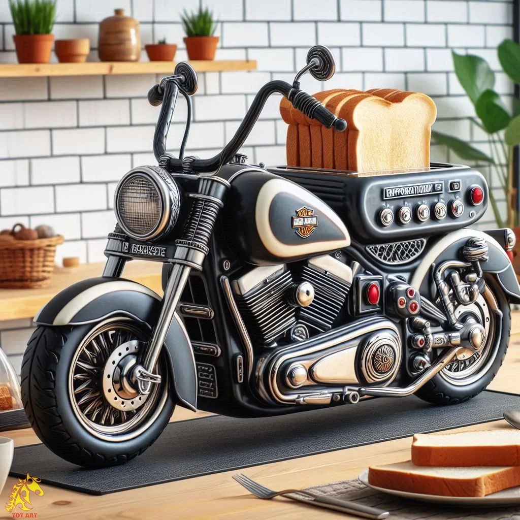 Harley Davidson Shaped Toaster: Rev Up Your Breakfast!