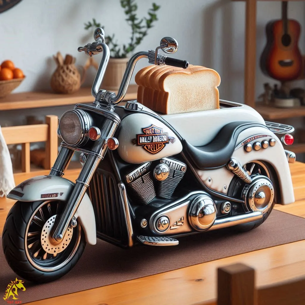 Harley Davidson Shaped Toaster: Rev Up Your Breakfast!