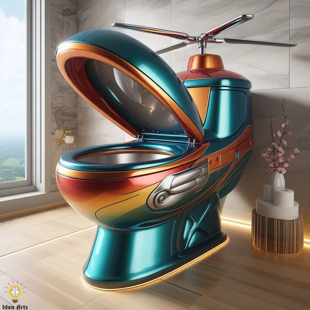 Exploring the Helicopter-Inspired Toilet: A Leap in Innovative Design