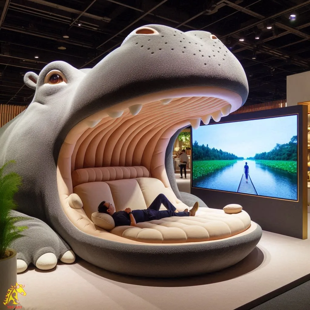 Hippo Lounger Pods Design: Redefining Sculptural Comfort