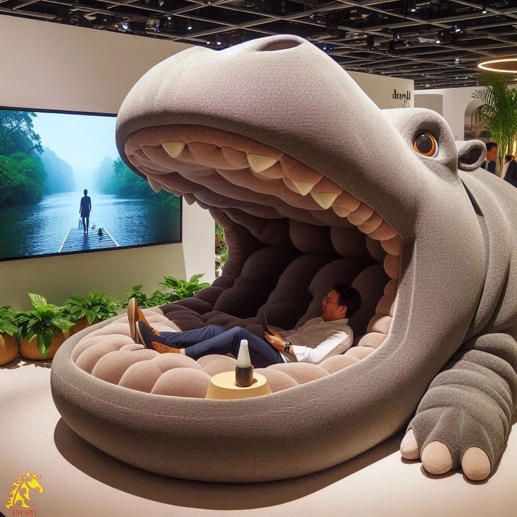 Hippo Lounger Pods Design: Redefining Sculptural Comfort