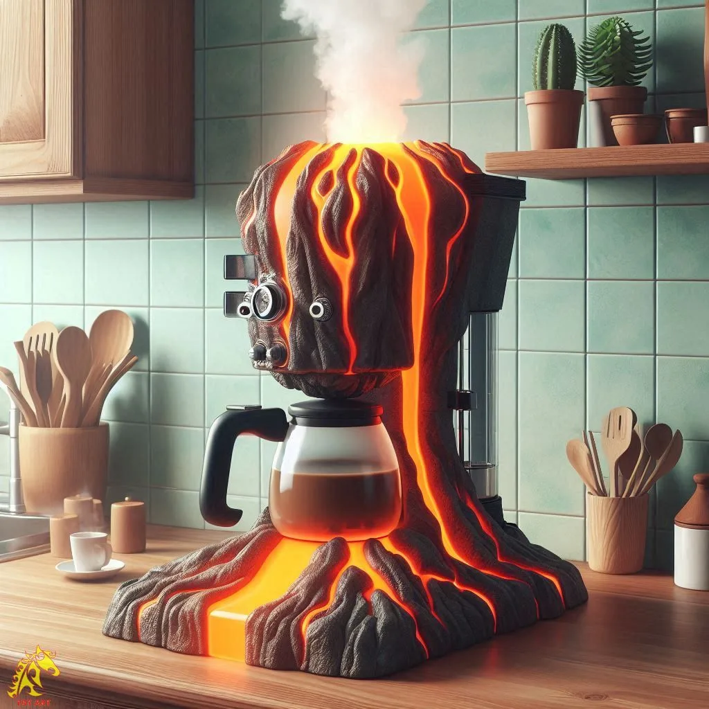 Lava-Inspired Coffee Maker Design: The Next Wave in Coffee Culture