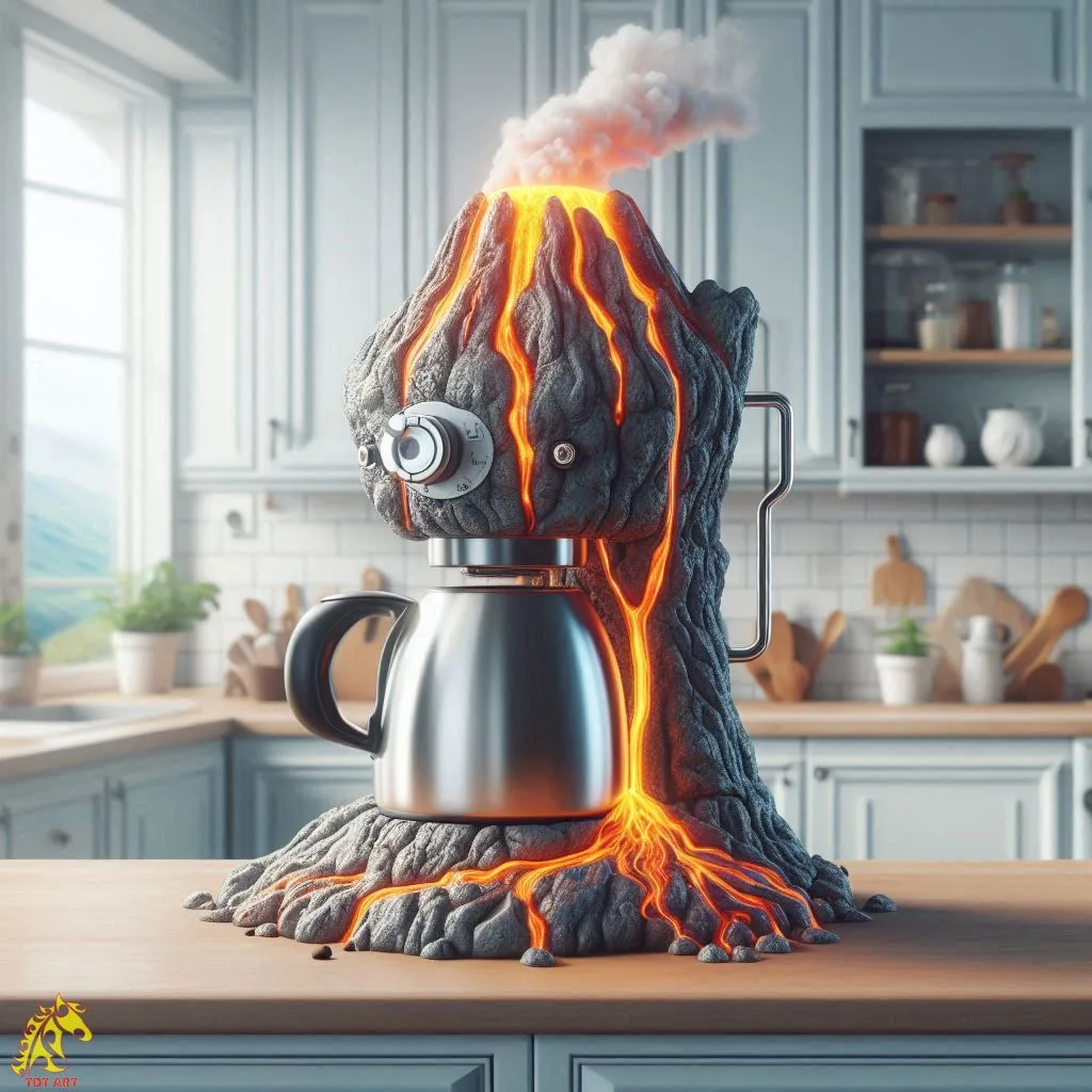 Lava-Inspired Coffee Maker Design: The Next Wave in Coffee Culture