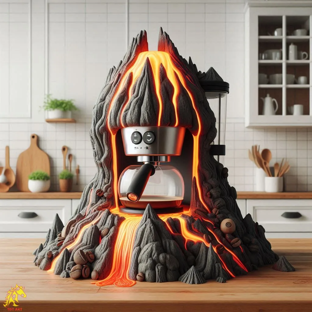 Lava-Inspired Coffee Maker Design: The Next Wave in Coffee Culture