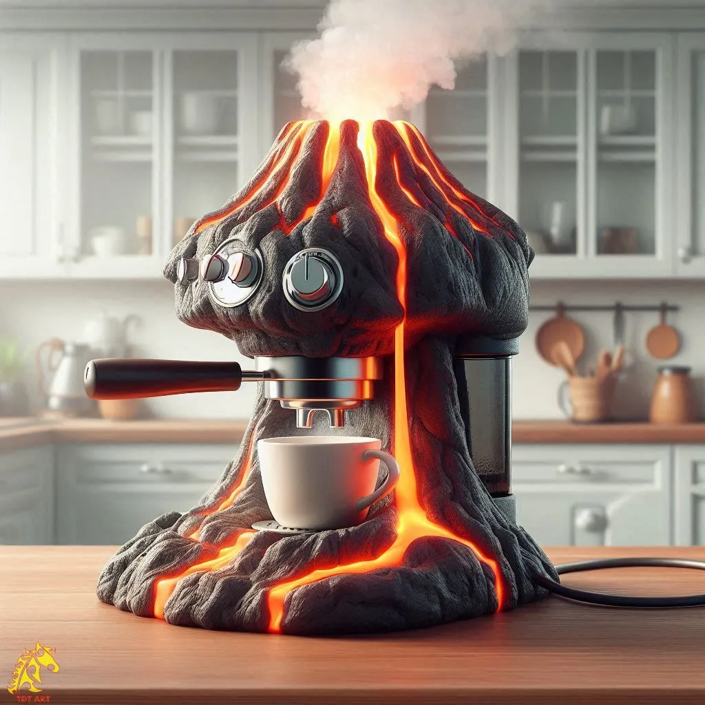 Lava-Inspired Coffee Maker Design: The Next Wave in Coffee Culture