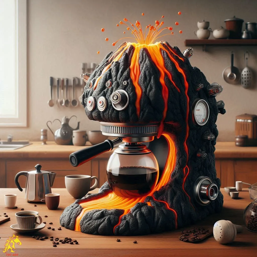 Lava-Inspired Coffee Maker Design: The Next Wave in Coffee Culture