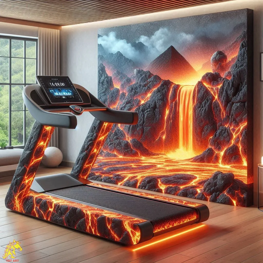 Lava Inspired Treadmill Design: The Future of Fitness Equipment