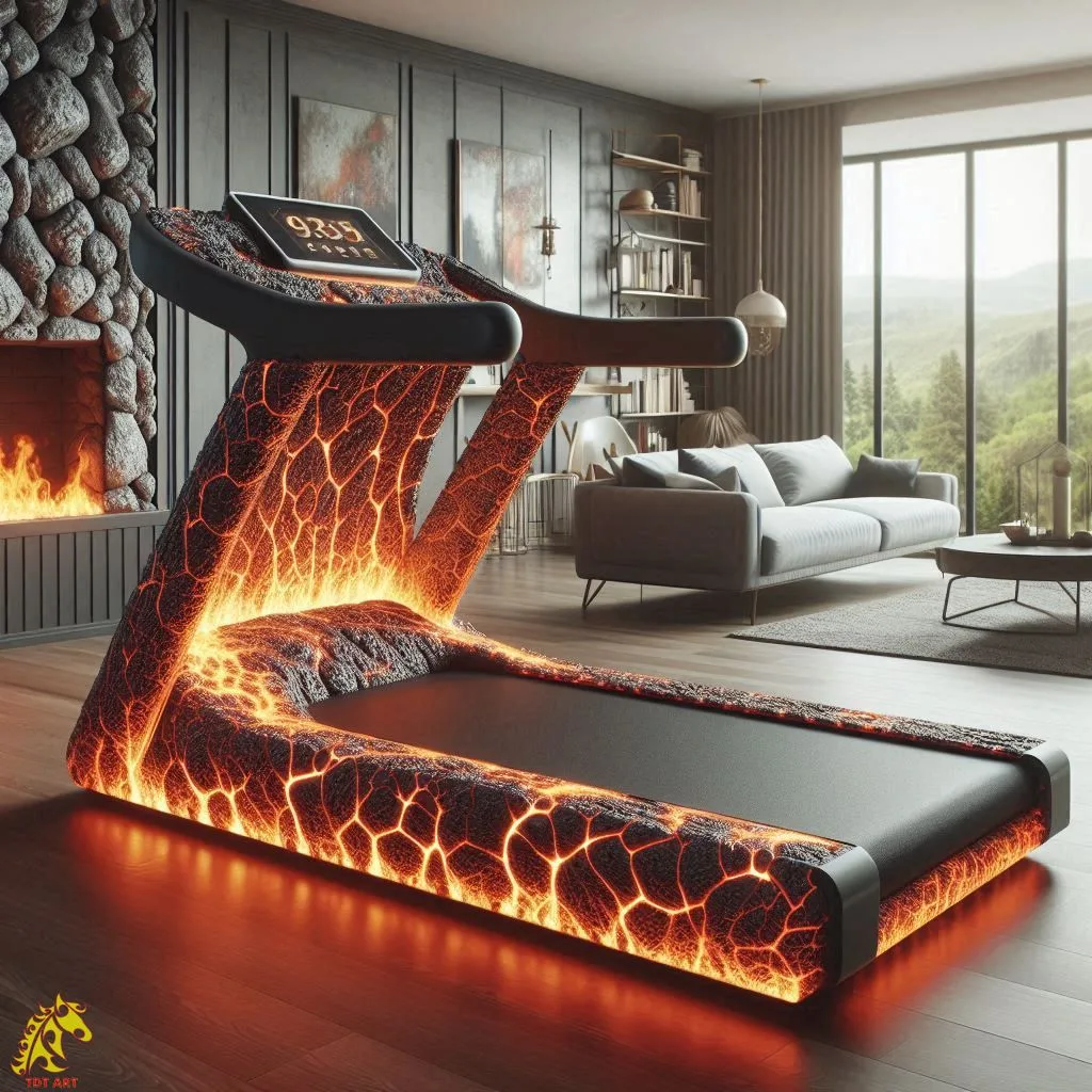 Lava Inspired Treadmill Design: The Future of Fitness Equipment