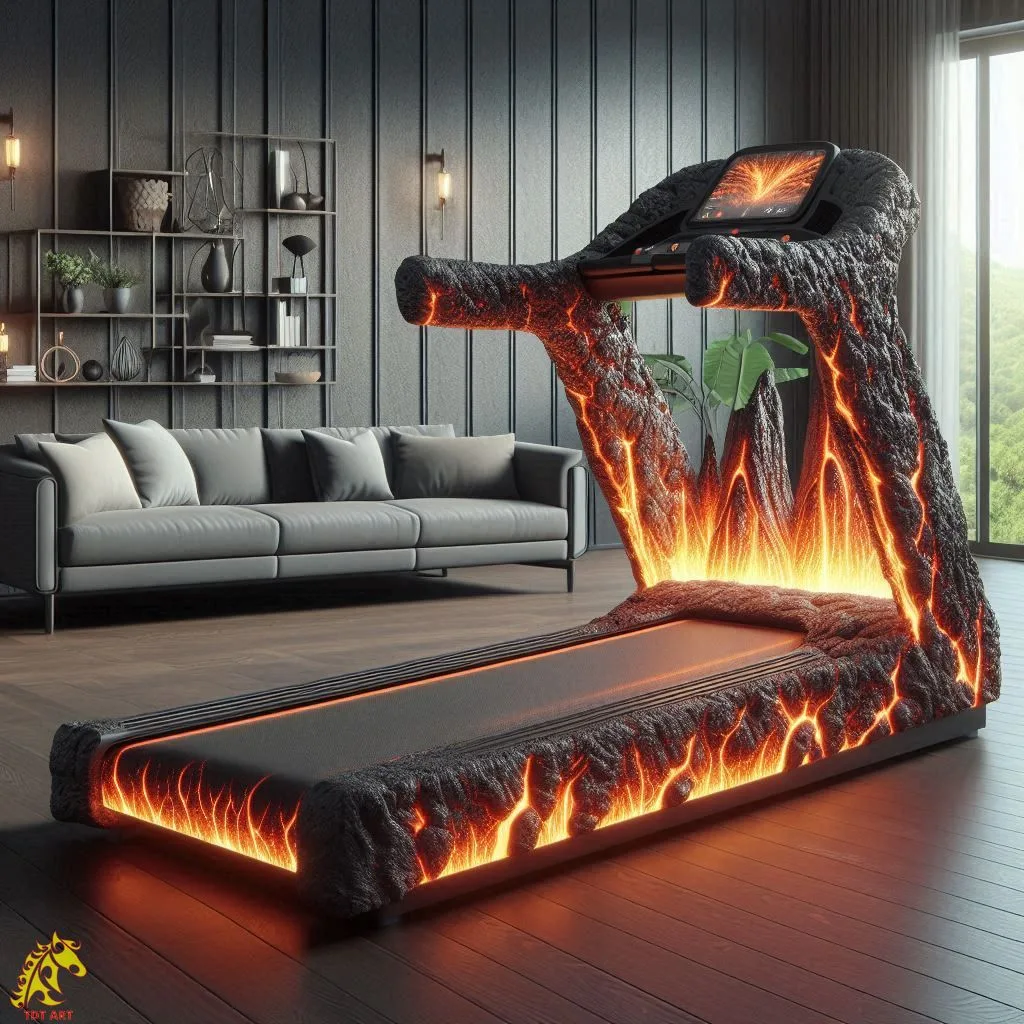 Lava Inspired Treadmill Design: The Future of Fitness Equipment