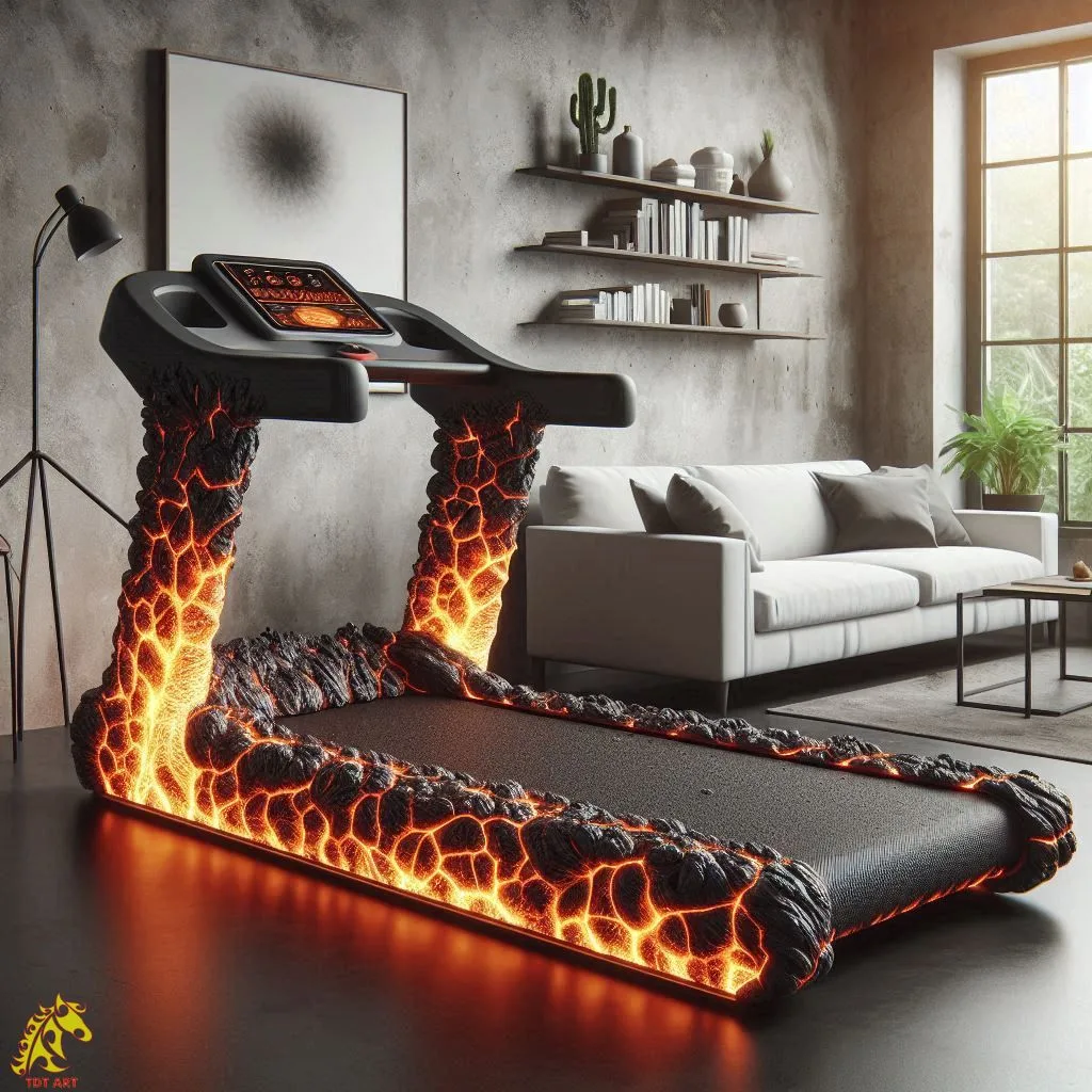 Lava Inspired Treadmill Design: The Future of Fitness Equipment