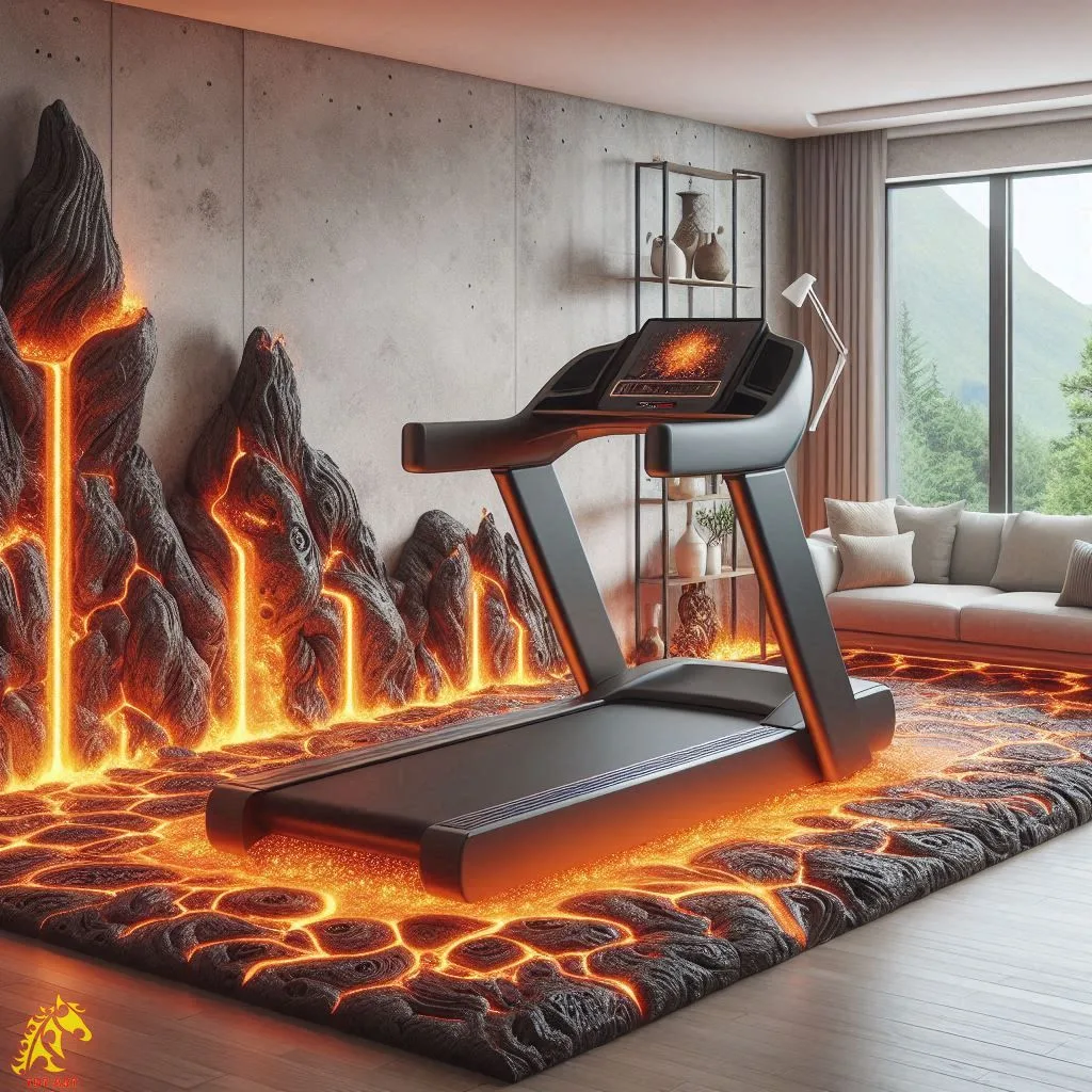 Lava Inspired Treadmill Design: The Future of Fitness Equipment