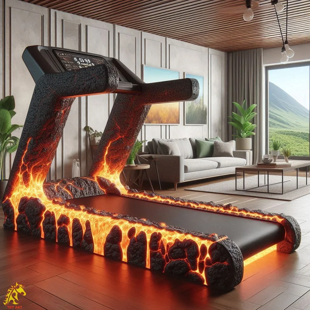 Lava Inspired Treadmill Design: The Future of Fitness Equipment