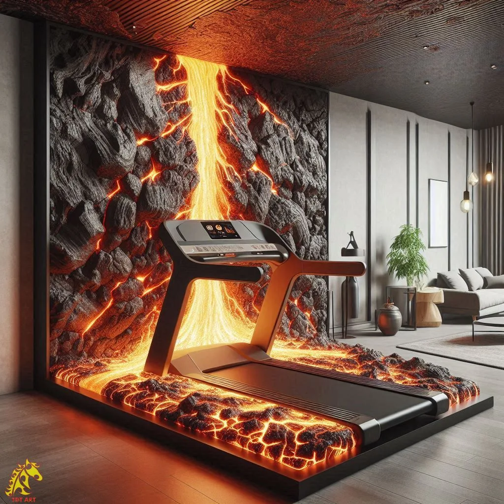 Lava Inspired Treadmill Design: The Future of Fitness Equipment