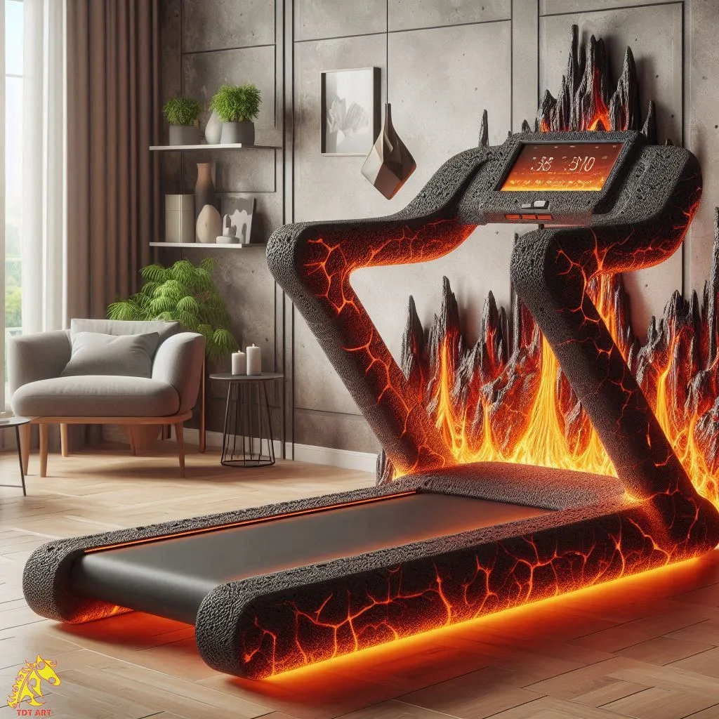 Lava Inspired Treadmill Design: The Future of Fitness Equipment