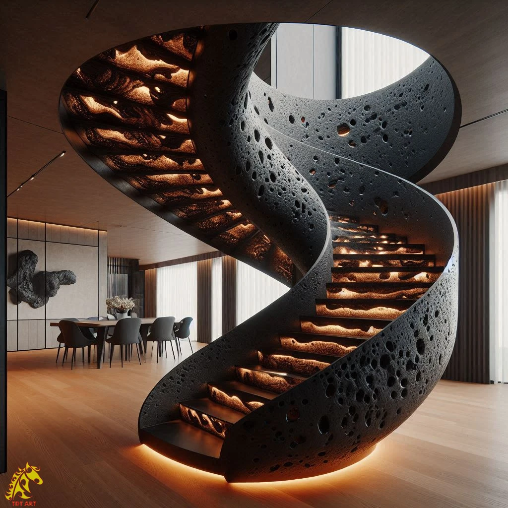 Lava Staircase Design: Where Form Meets Functionality