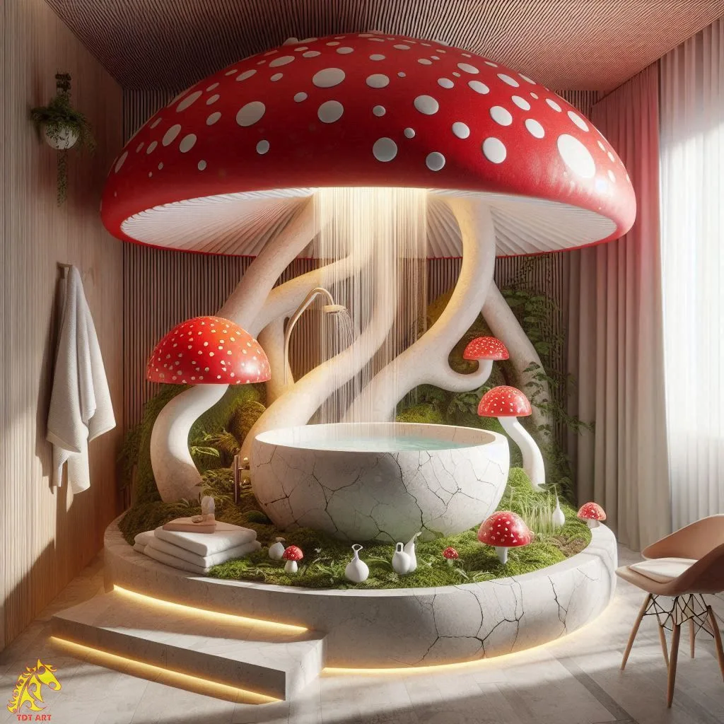 Mushroom-Shaped Shower: Revealing My Transformative Journey