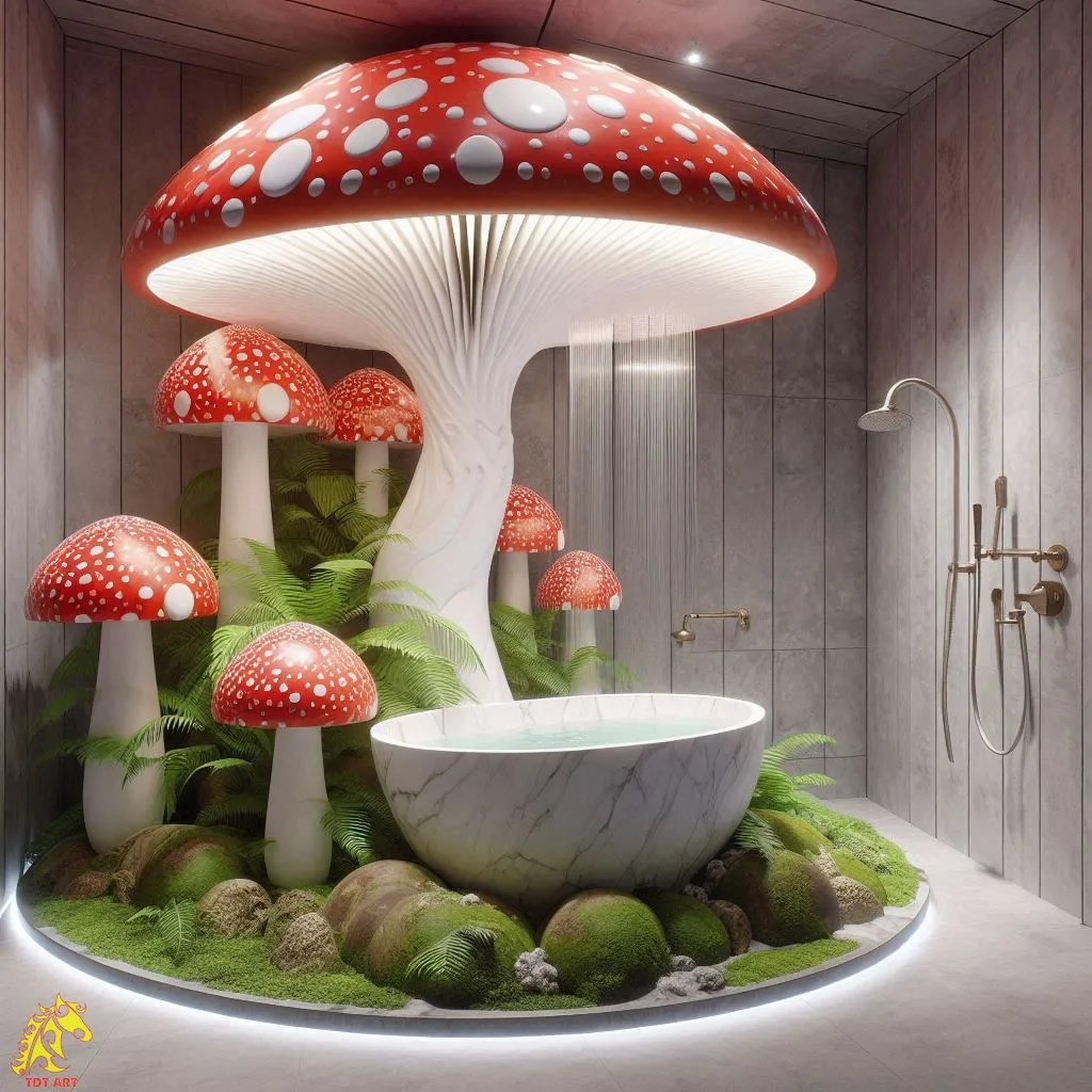 Mushroom-Shaped Shower: Revealing My Transformative Journey