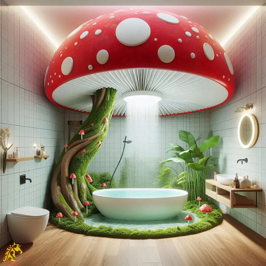 Mushroom-Shaped Shower: Revealing My Transformative Journey