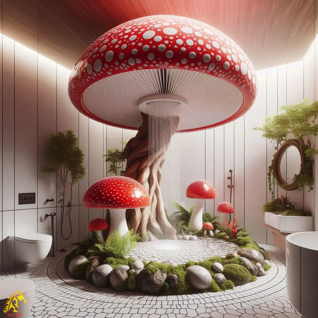 Mushroom-Shaped Shower: Revealing My Transformative Journey