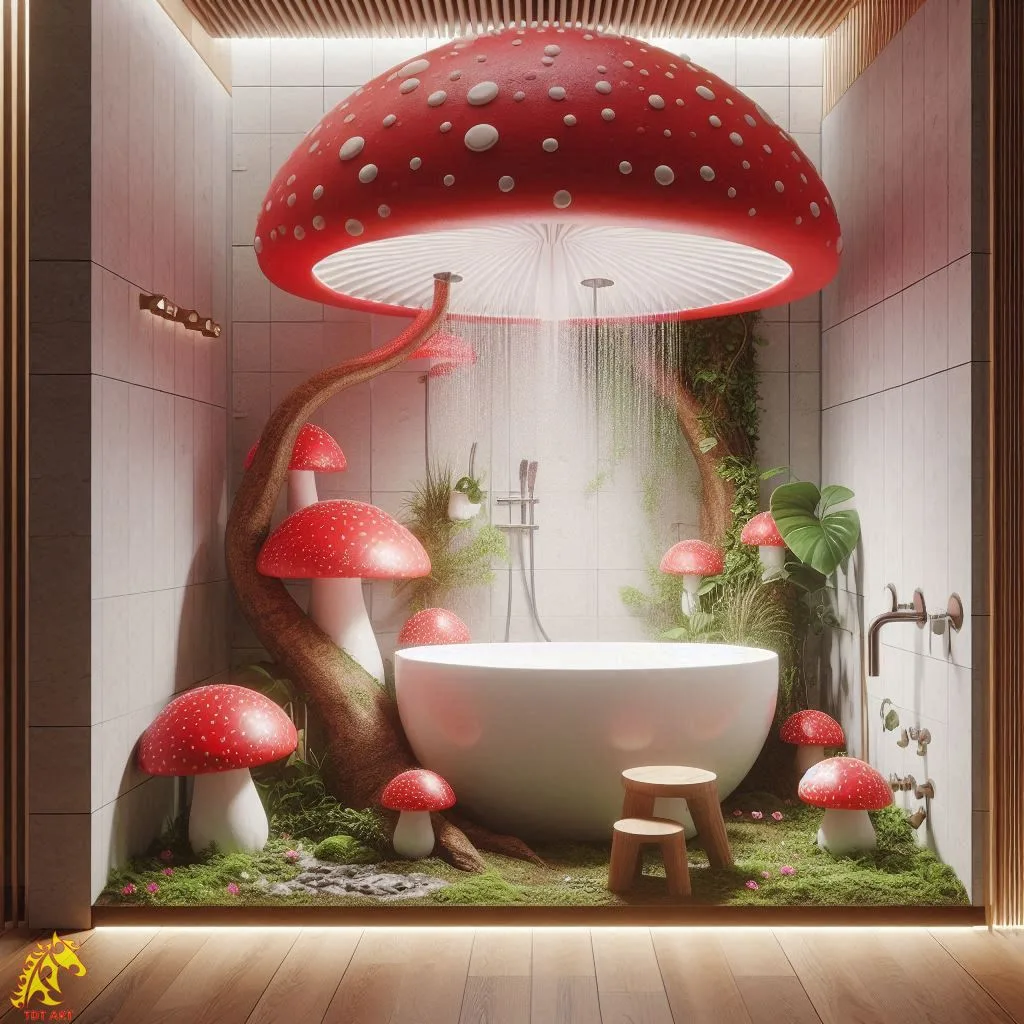 Mushroom-Shaped Shower: Revealing My Transformative Journey