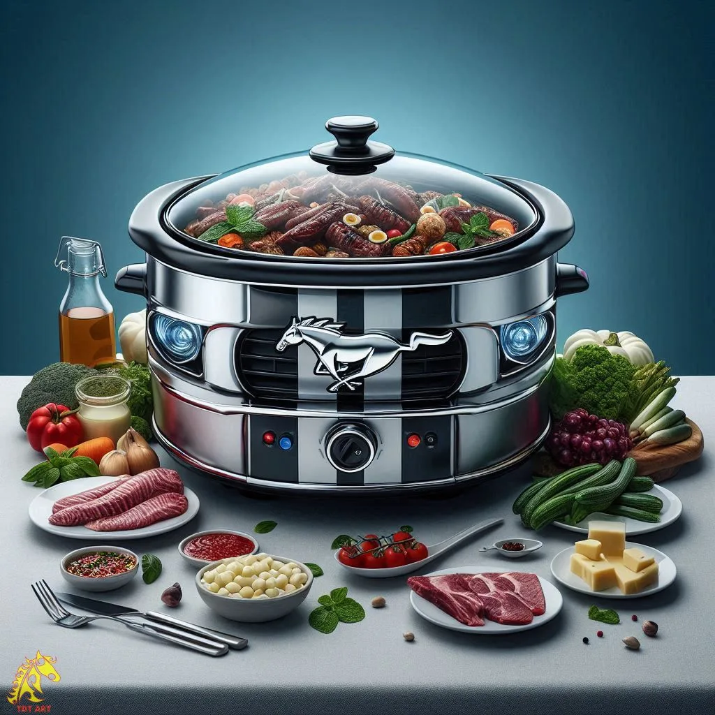 Mustang-Inspired Slow Cooker Design – A Fusion of Style and Functionality