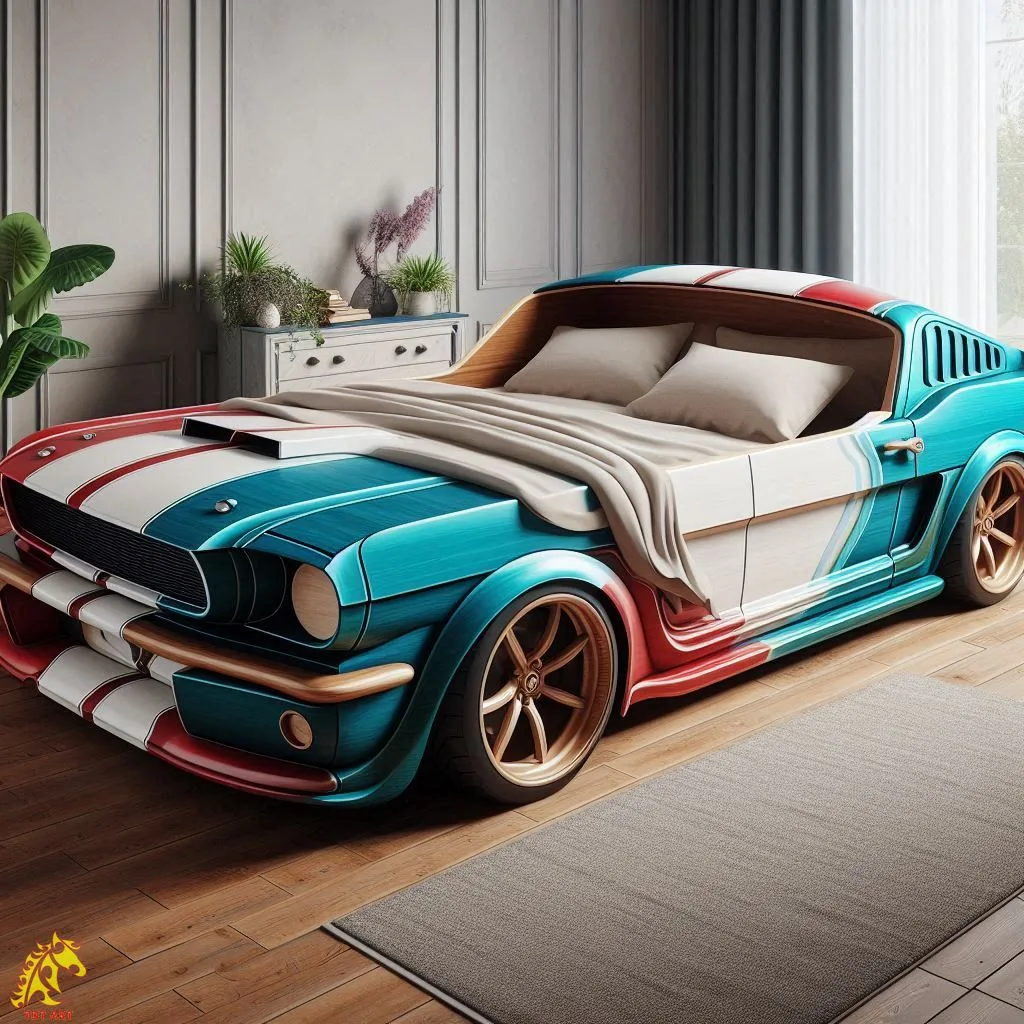 Mustang Shaped Bed Design: A Fusion of Innovation and Elegance