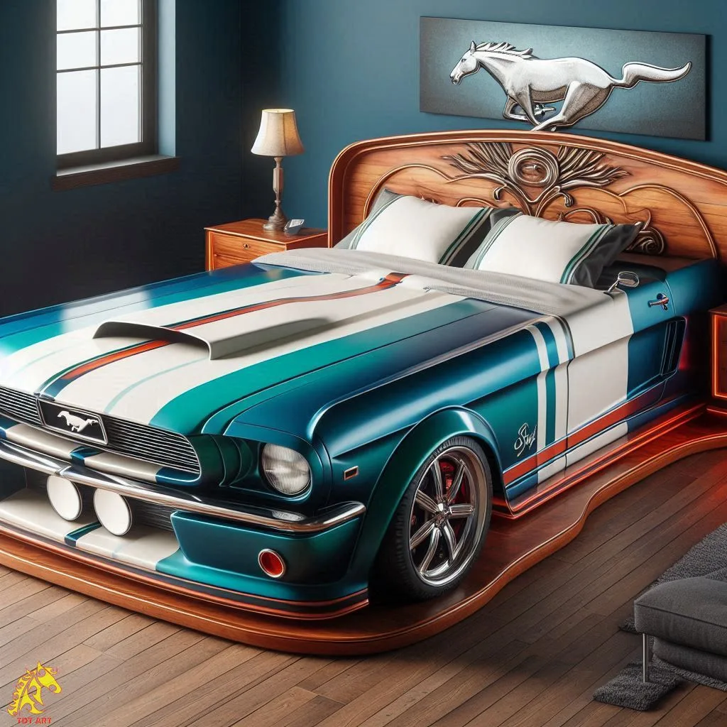 Mustang Shaped Bed Design: A Fusion of Innovation and Elegance