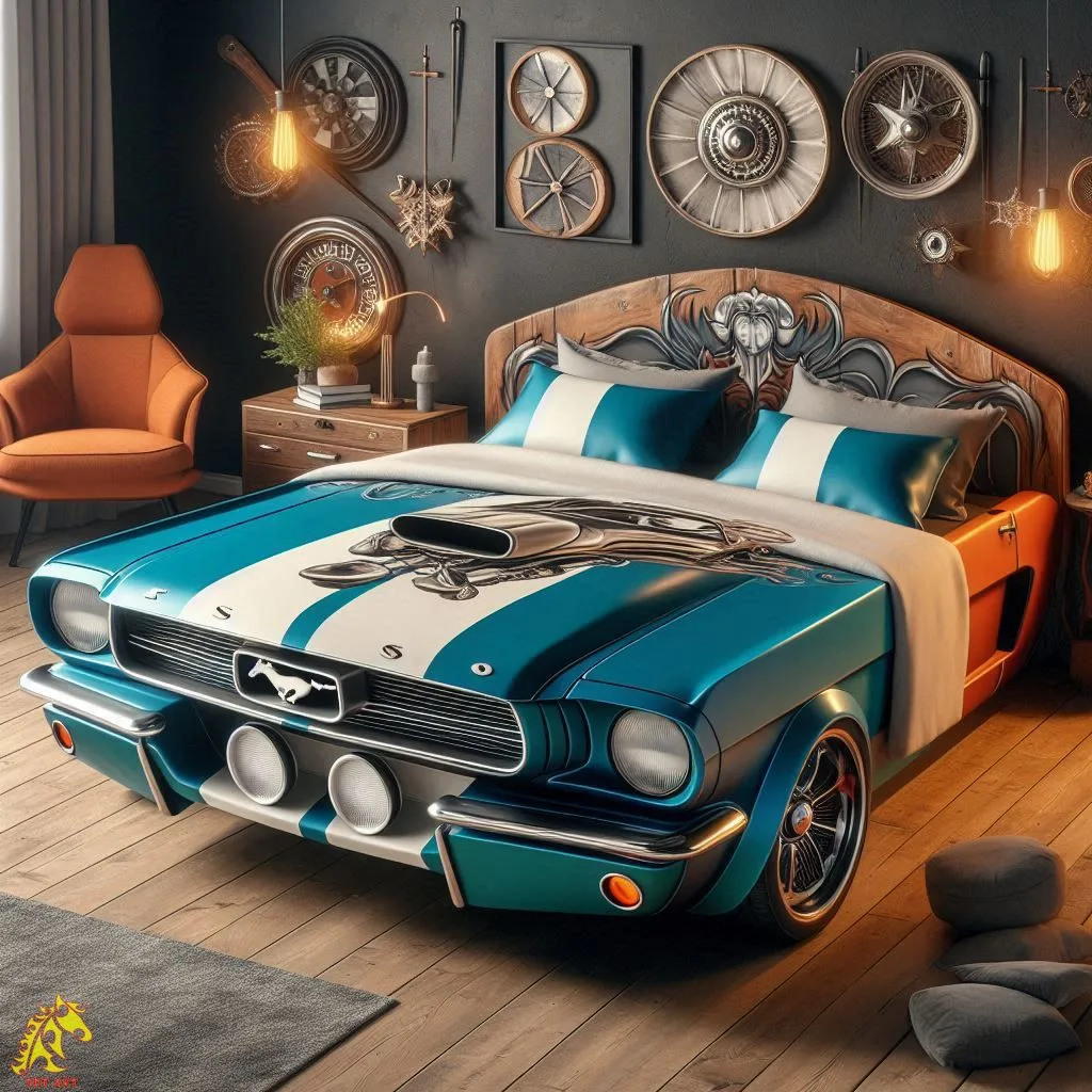 Mustang Shaped Bed Design: A Fusion of Innovation and Elegance