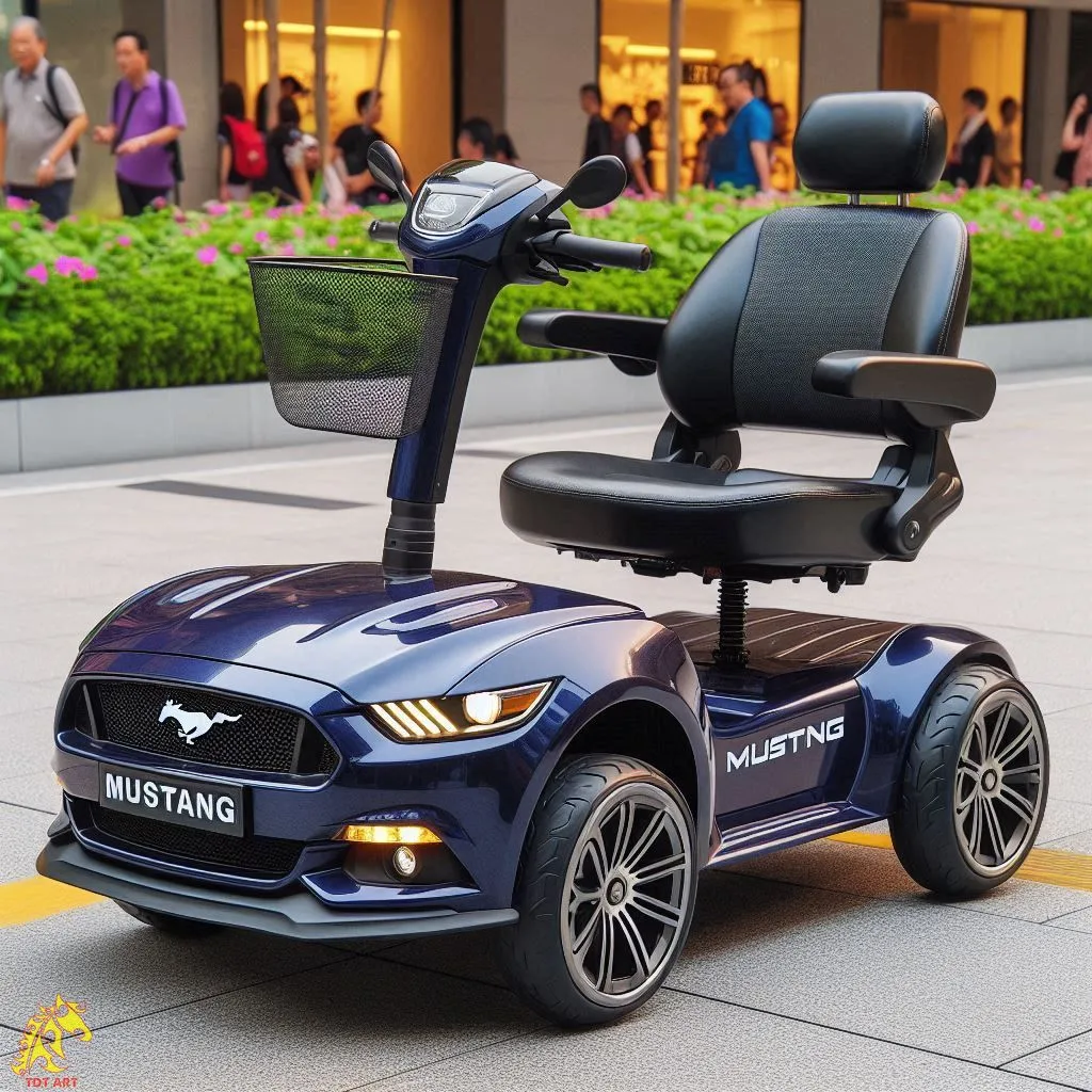 Mustang Shaped Mobility Scooter Design: Innovation Meets Functionality