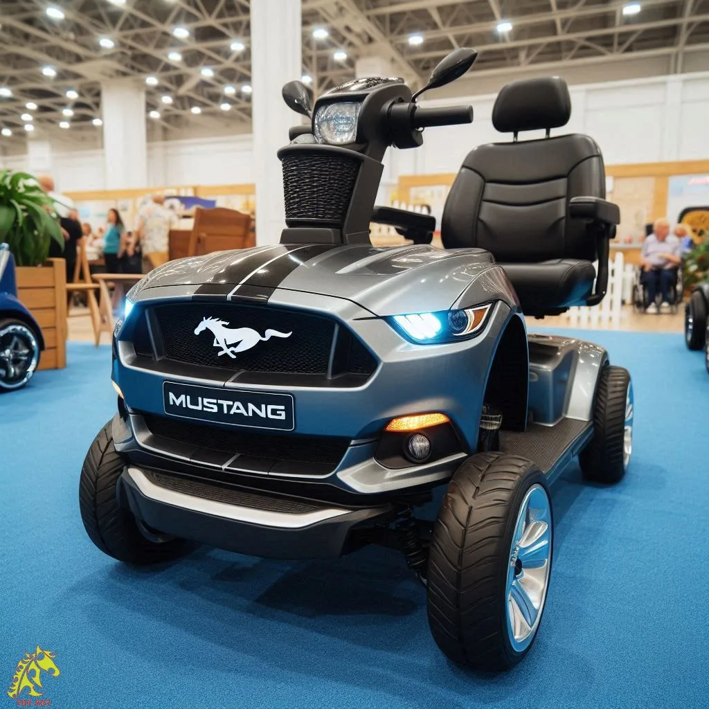 Mustang Shaped Mobility Scooter Design: Innovation Meets Functionality