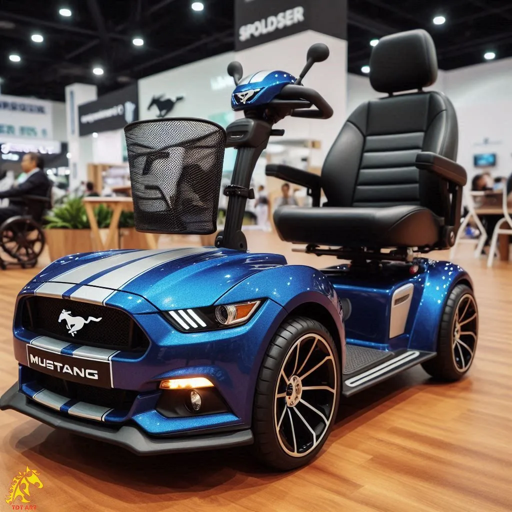 Mustang Shaped Mobility Scooter Design: Innovation Meets Functionality