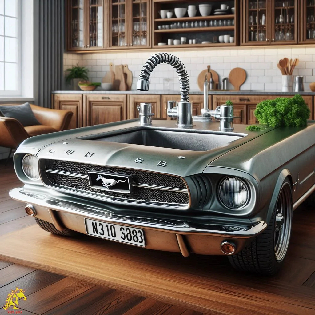 Embrace the Art of Functional Design: Mustang Shaped Sink