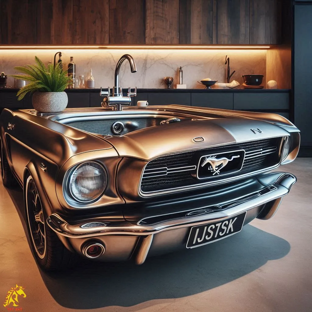 Embrace the Art of Functional Design: Mustang Shaped Sink