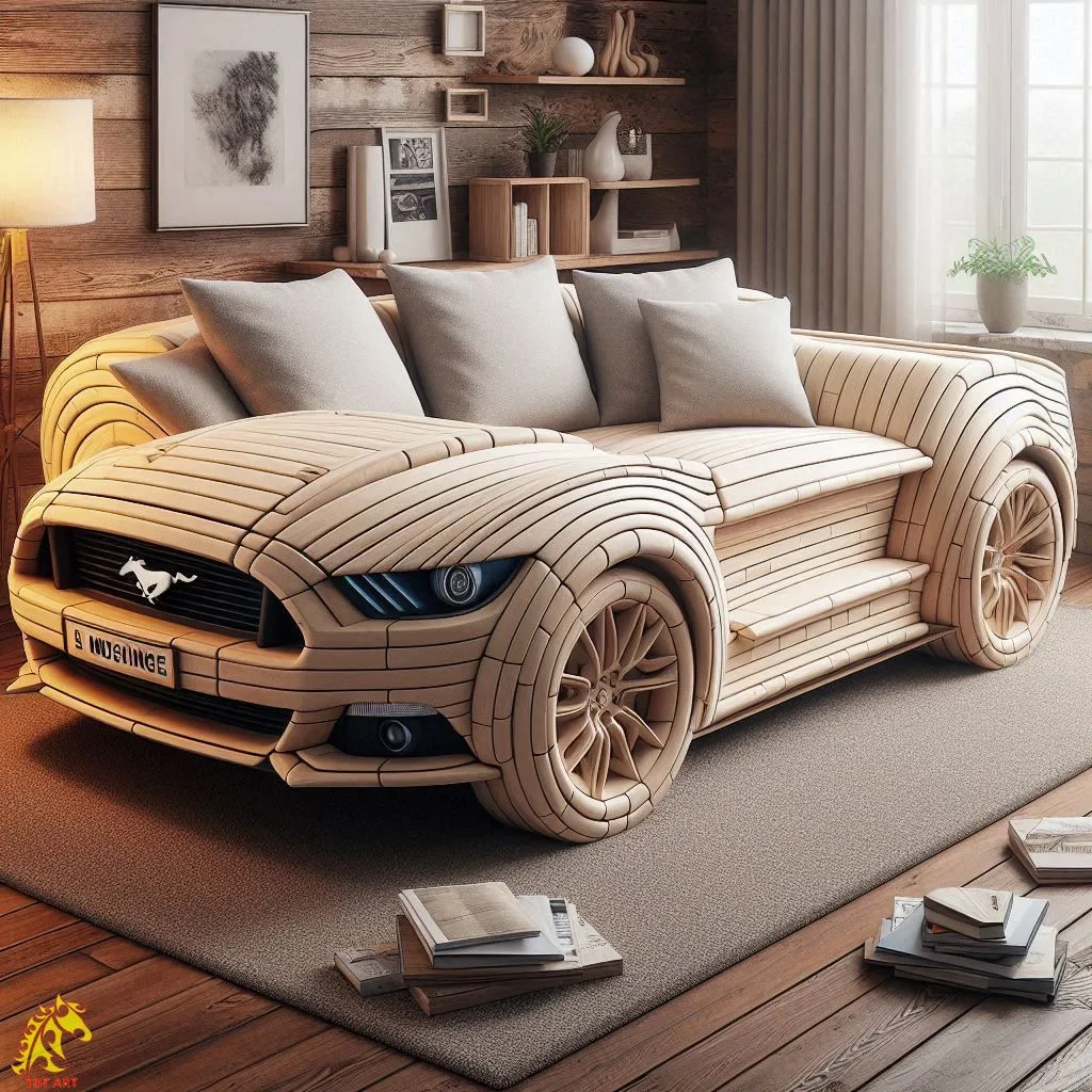 Mustang Shaped Sofa Design: The Ultimate Fusion of Comfort and Creativity