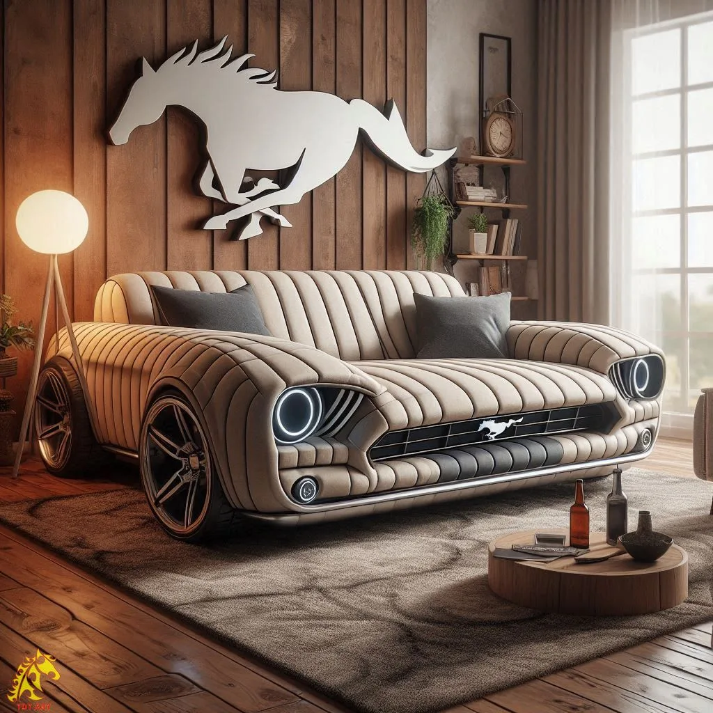 Mustang Shaped Sofa Design: The Ultimate Fusion of Comfort and Creativity